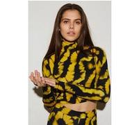 Stieglitz Lupe Cropped Pulli Yellow Taille: XS | Manches longues Outlet | Femme | Jaune