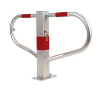 STIER Arceau de parking rabattable STIER avec cadenas à cylindre, HxlxP 512x775x190 mm Quantité:1