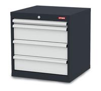 STIER Armoire à 4 tiroirs STIER lxPxH 600x575x620 mm Quantité:1