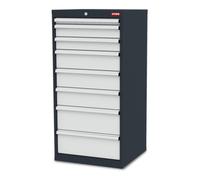 STIER Armoire à 8 tiroirs STIER lxPxH 600x575x1220 mm Quantité:1