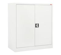 STIER Armoire d'outillage STIER avec 2 tablettes 1 000x800x380 mm, gris clair, soudée Quantité:1