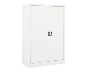 STIER Armoire d'outillage STIER avec 2 tablettes 1200x920x420 mm, gris clair, soudée Quantité:1