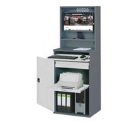 STIER Armoire informatique STIER Premium, fixe, lxPxH 650x520x1 770 mm Quantité:1