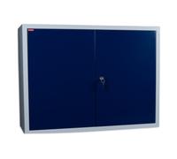 STIER Armoire murale STIER, rangement sûr et peu encombrant, bleu Quantité:1