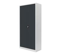 STIER Armoire universelle STIER avec 4 tablettes 1 800x800x380 mm, gris anthracite, soudée Quantité:1