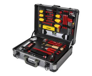 STIER Assortiment de 128 outils pour électriciens STIER dans une valise en aluminium Quantité:1