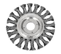 STIER Brosse circulaire STIER Ø 125 mm, diamètre d'alésage 22,2 mm, 0,5 mm, torsadée, acier Quantité:1
