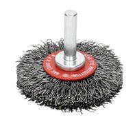 STIER Brosse circulaire STIER Ø 50 mm, diamètre de queue 6 mm, 0,3 mm, ondulée, acier Quantité:1