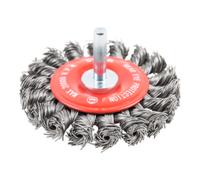 STIER Brosse circulaire STIER Ø 75 mm, diamètre de queue 6 mm, 0,5 mm, torsadée, acier Quantité:1