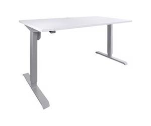 STIER Bureau à réglage en hauteur électrique STIER 501-33 160x80 cm, mélaminé blanc, 68-118 cm Quantité:1