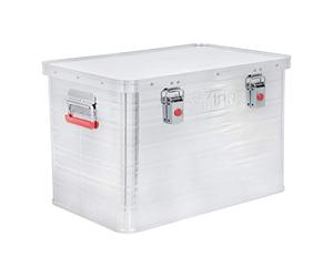 STIER Caisse en aluminium 65L, DI: 552 x 360 x 346 mm, joints en caoutchouc, caisse de transport, caisse de chantier