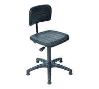 STIER Chaise de travail à patins STIER, hauteur d'assise 440-630 mm, assise en PU Quantité:1