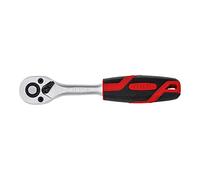 STIER Cliquet réversible 1/4" avec déverrouillage rapide, 73 dents, 150 mm, clé à cliquet, cliquet rotatif