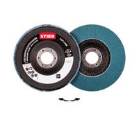 STIER Disque à lamelles STIER Top Line 125x22,23 / grain 40 / 10 pièce Quantité:10