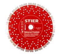 STIER Disque diamant universel STIER Premium Ø 400 mm, perçage 20/25,4 mm Quantité:1