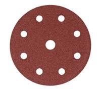 STIER Disques abrasifs pour le bois STIER D125 / P100 / 8 trous Quantité:25