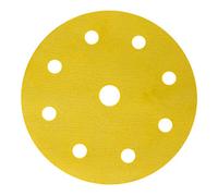 STIER Disques abrasifs Universal D125 / P100 / 8 trous, pour peinture, vernis, spatule, mastics, métal, bois 50 pièces