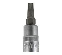 STIER Douille pour embouts Torx 1/4" avec alésage STIER, TX 9 Quantité:1
