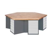 STIER Etabli de groupe STIER avec 6x5 tiroirs, lxPxH 2 700x2 340x890 mm Quantité:1