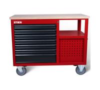 STIER Établi mobile STIER Open Space, 11 tiroirs Quantité:1
