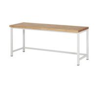 STIER Etabli réglable en hauteur STIER Premium, lxPxH 2 000x700x840-1 040 mm, RAL 7035 Quantité:1