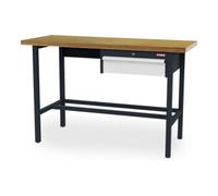 STIER établi STIER avec 1 tiroir de 150 mm, lxPxH 1 500x600x960 mm, RAL 7016 / RAL 7035 Quantité:1