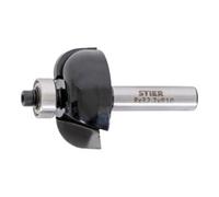 STIER Fraise concave avec roulement à billes en carbure (HW) STIER Ø 32,7 mm, diamètre de queue 8 mm Quantité:1