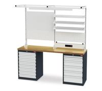 STIER Haut d'établi STIER, seul, lxH 2 000 x 1 250 mm Quantité:1