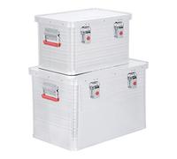 STIER Jeu de caisses en aluminium 30 l + 65 l