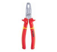 STIER pince à dénuder avec pince coupante diagonale STIER Multi+ 180 mm, testée VDE, pince coupante, pince manuelle, outil à dénuder, pince à dégainer