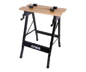 STIER Plan de travail et table de serrage repliable STIER, 100 kg Quantité:1