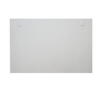 STIER Plateau de bureau STIER 120x80 cm, blanc Quantité:1