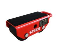 STIER Rouleur STIER avec 2 roulettes en nylon, capacité de charge 2 500 kg Quantité:1
