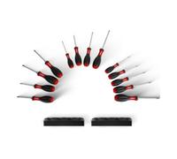 STIER Set de tournevis STIER 15 pcs, avec 2 supports, manche 3K ergonomique Quantité:1
