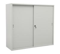 STIER STIER Armoire à portes coulissantes HxIxP 1080x1200x420mm gris clair Quantité:1