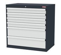STIER STIER Armoire à tiroirs 6 tiroirs 900 x 575 x 920 mm charge 80 kg Quantité:1