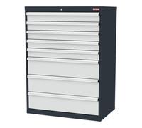 STIER STIER Armoire à tiroirs 8 tiroirs 900 x 575 x 1220 mm 80 kg Quantité:1
