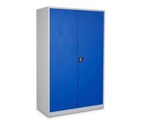 STIER STIER Armoire universelle 1950 x 1200 x 420 mm avec 4 étagères gris clair bleu gentiane soudée Quantité:1