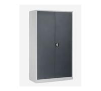 STIER STIER Armoire universelle 1950 x 1200 x 420 mm avec 4 étagères gris clair gris anthracite soudé Quantité:1