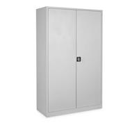STIER STIER Armoire universelle avec 4 étagères 1950 × 120 × 50 mm, gris clair Quantité:1
