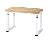 STIER STIER Banc de travail électrique réglable en hauteur Premium L × P × H 1250x700x740-1140 mm Quantité:1