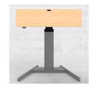 STIER STIER Bureau debout électrique réglable en hauteur 501-19 100x80cm hêtre mélaminé, 68-120cm Quantité:1