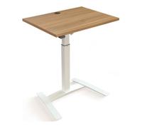 STIER STIER Bureau debout électrique réglable en hauteur 501-9 80 x 60 cm Noyer blanc mélangé 72-120 cm Quantité:1