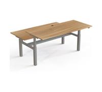 STIER STIER Bureau d'équipe 501-88 électrique réglable en hauteur 180 x 80 cm noyer mélaminé 65-125 cm Quantité:1