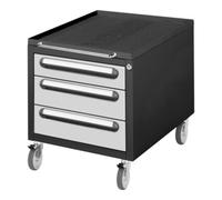 STIER STIER Caisson à roulettes Premium avec 3 tiroirs I×P×H 600×480×540 mm Quantité:1