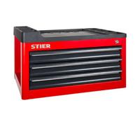 STIER STIER Coffre superposable pour servante (55356991/72318423), 3 tir., HxLxP 390x696x490mm Quantité:1