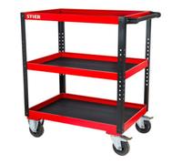 STIER STIER Desserte de service 2 plateaux, 50kg de capacité chacun, HxLxP 969x894x543mm Quantité:1
