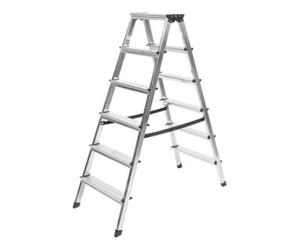 STIER STIER Escabeau 2x6 marches accès double face Quantité:1