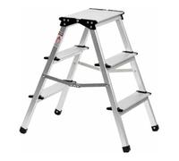 STIER STIER Escabeau en aluminium 3 marches 150 kg Quantité:1