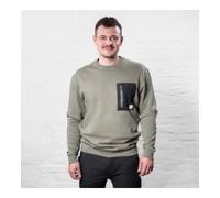 STIER STIER Heavy Crew Sweater en coton biologique duty L olive Quantité:1